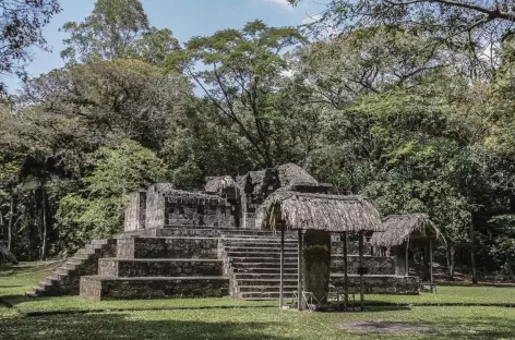 Sur le site Maya de Ceibal - Guatemala - 
