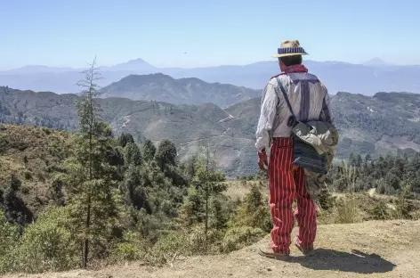 Au cours du trek dans les Cuchumatanes - Guatemala