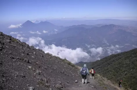 Descente du volcan Fuego - Guatemala