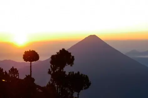 Mont Agua depuis Acatenango