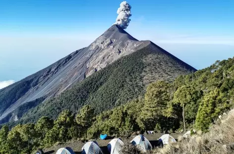 Acatenango campement