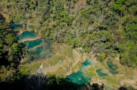 Semuc Champey, la rivière Cahabon - Guatemala