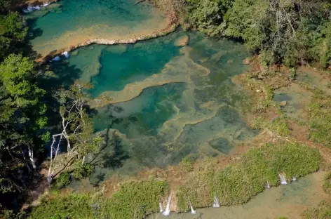 Semuc Champey, la rivière Cahabon - Guatemala