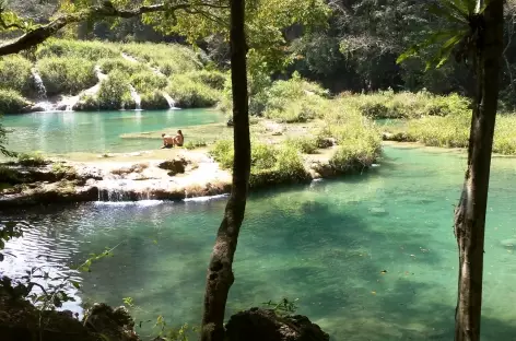 Semuc Champey, la rivière Cahabon - Guatemala