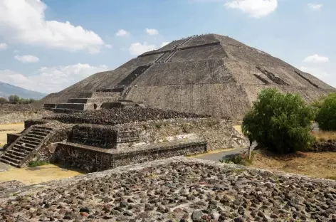 Teotihuacán_Le temple du Soleil - 