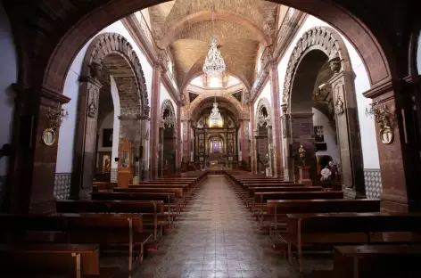 Intérieur de la Parroquia de San Miguel Arcangel_San Miguel de Allende