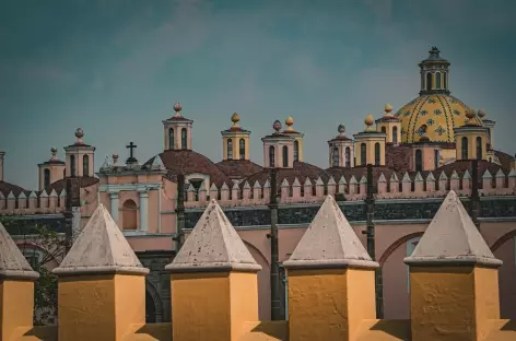 Beautés architecturales à Cholula - Mexique - 