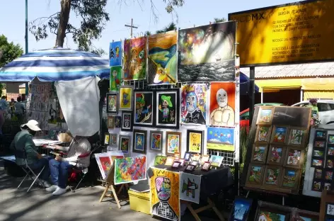 Mexico, quartier de Coyoacan