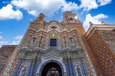 Église de Francisco Acatepec_Cuernavaca_Mexique 