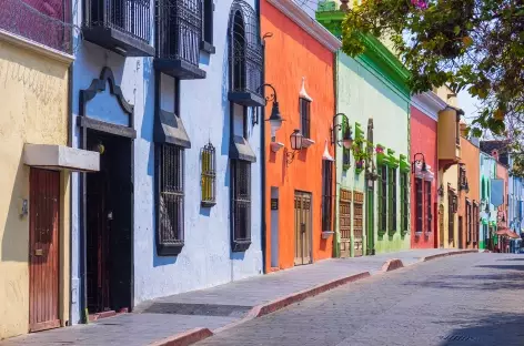 Dans le centre historique de Cuernavaca, Mexique