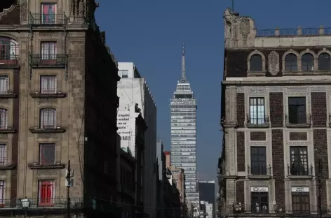 Mexico,  centre colonial et Torre Americana