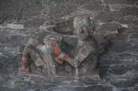 Mexico, site archéologique du Templo Mayor
