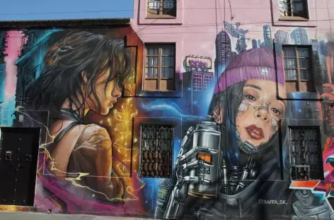 Fresque murale à Mexico