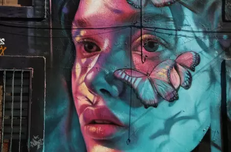 Fresque murale à Mexico