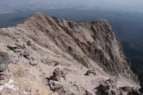 Volcan Malinche (4461 m), vue depuis le sommet