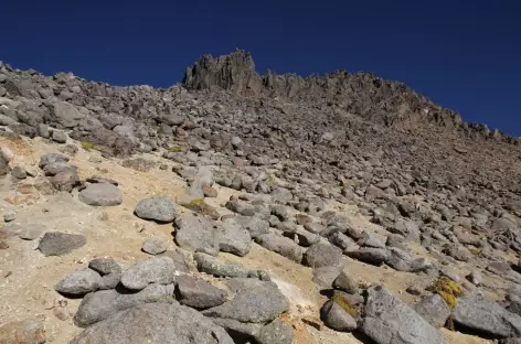 Iztaccihuatl, secteur de l'Arenal