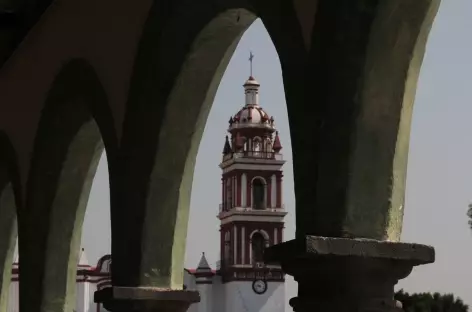 Cholula, arcades du Zocalo