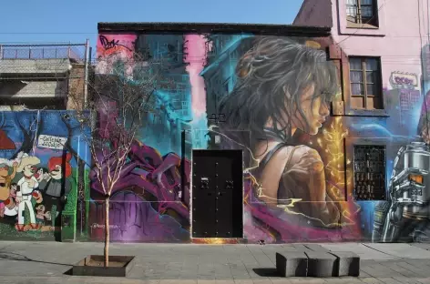 Mexico, fresque murale