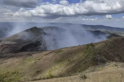 Balade au bord du cratère du volcan Masaya - Nicaragua