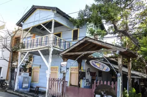 Maison colorée à San Juan del Sur - Nicaragua