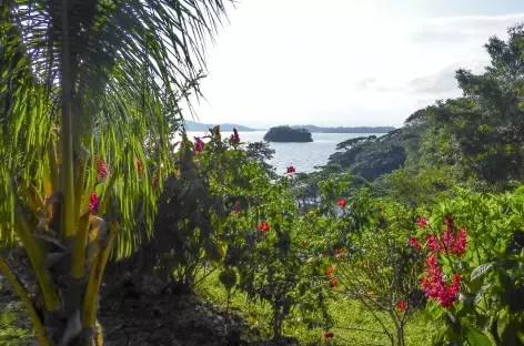 Vue sur le lac depuis une île de l'archipel Solentiname - Nicaragua