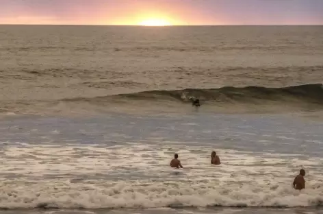 Coucher de soleil au bord du Pacifique - Nicaragua