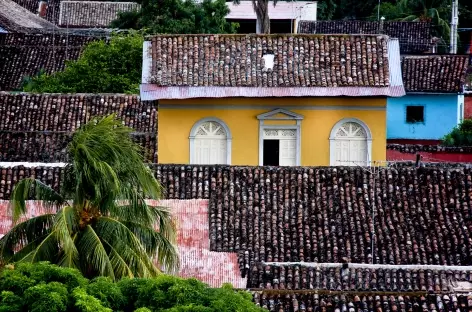 Maison colorée de Granada - Nicaragua