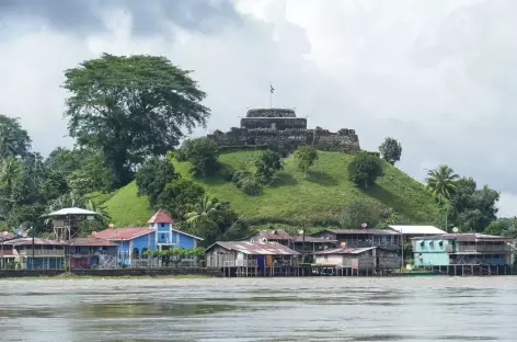 Le village d'El Castillo et sa forteresse