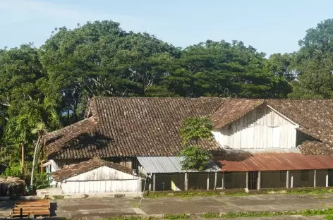 La ferme Magdalena au départ de l'ascension du volcan Maderas