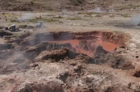 Le site volcanique Los Hervideros à San Jacinto