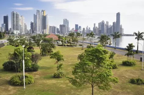 Panama City, quartier moderne au bord du Pacifique - Panama