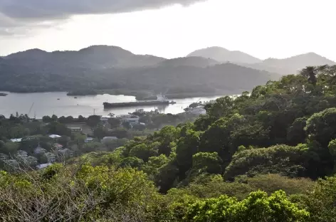Parc national de San Lorenzo, vue sur le canal de Panama - Panama