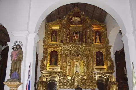 Une église baroque à Panama City - Panama