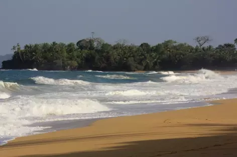 Playa Bluff, plage sauvage sur Bocas del Toro - Panama