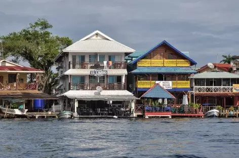 Village sur l'eau à Bocas del Toro - Panama - 