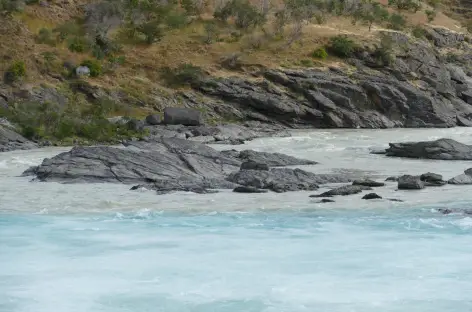 Confluence du rio Nef et Baker - Chili - 