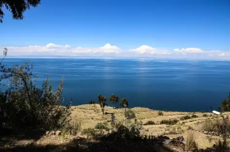 Lac Titicaca depuis Taquilé - Pérou