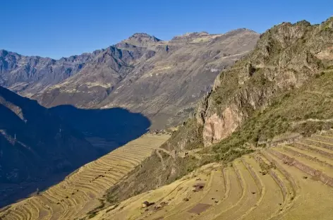 Les terrasses incas de Pisac - Pérou - 