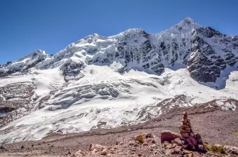 Vue depuis le col Jampa - Pérou