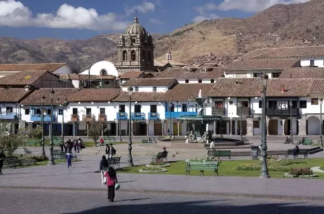 La plaza de Armas de Cusco - Pérou