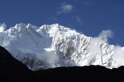 Cordillère de Vilcabamba, plein cadre sur le Salcantay - Pérou