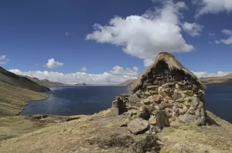 Cordillère Vilcanota, sur les bords de la lagune Sibinacocha - Pérou