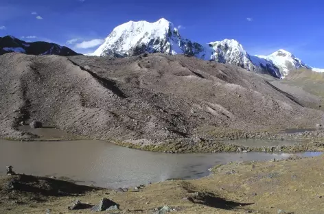 Cordillère Vilcanota, descente du col Jampa - Pérou