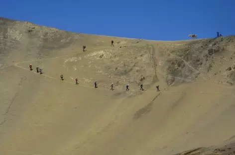 Passage du col Condor Tucu - Pérou