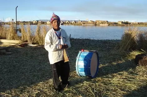 Rencontre sur les îles Uros - Pérou