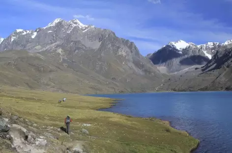 Sur les bords de la laguna Singrenacocha - Pérou