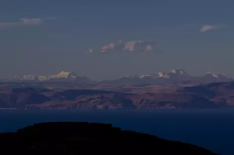 Coucher de soleil depuis Puno  - Pérou