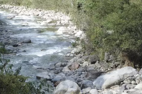 Rivière près de Colpapampa - Pérou