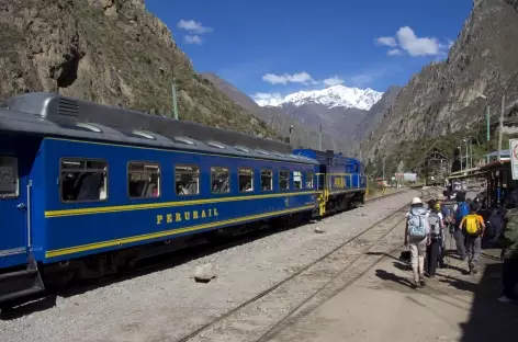 Train à destination du Machu Picchu - Pérou