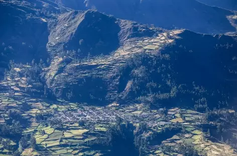 Bourg andin entre Huaraz et la Huayhuash - Pérou